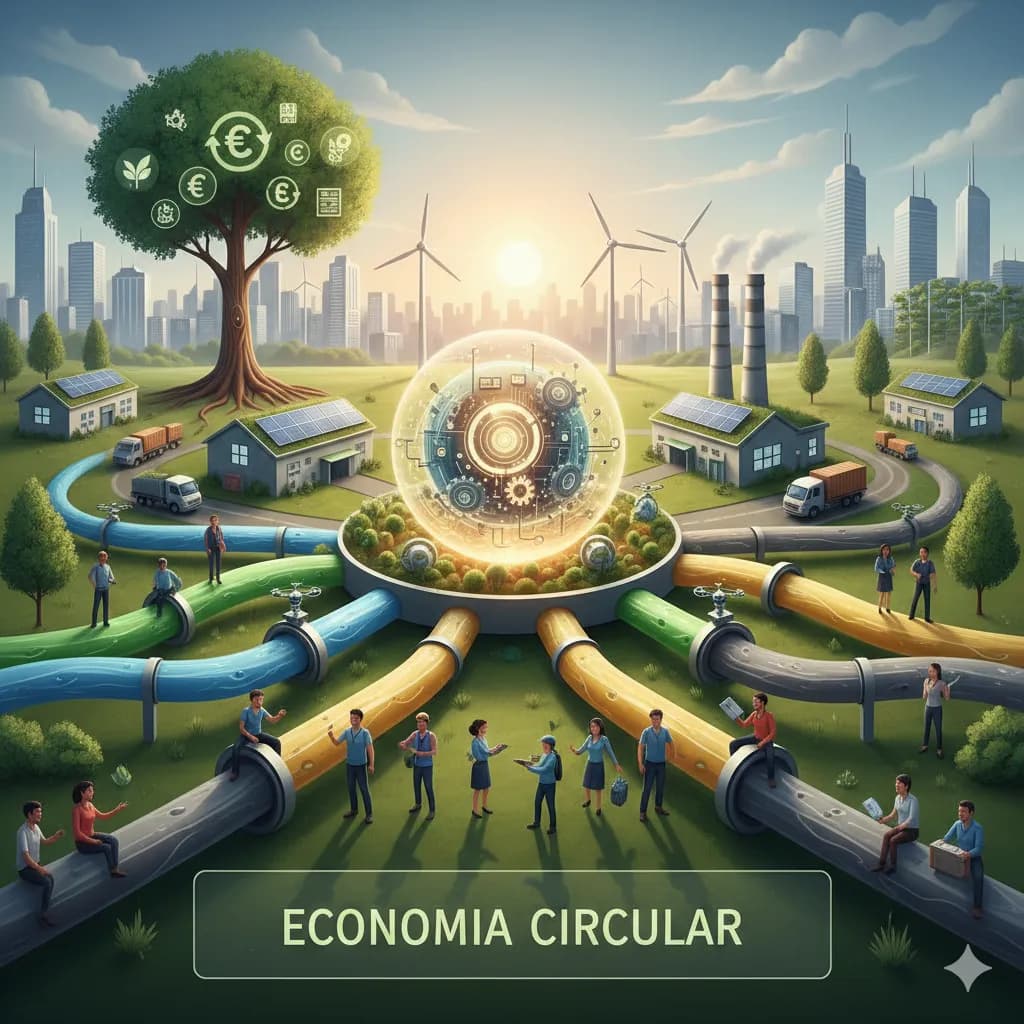 Grande Indústria Adota Economia Circular para Reduzir Resíduos